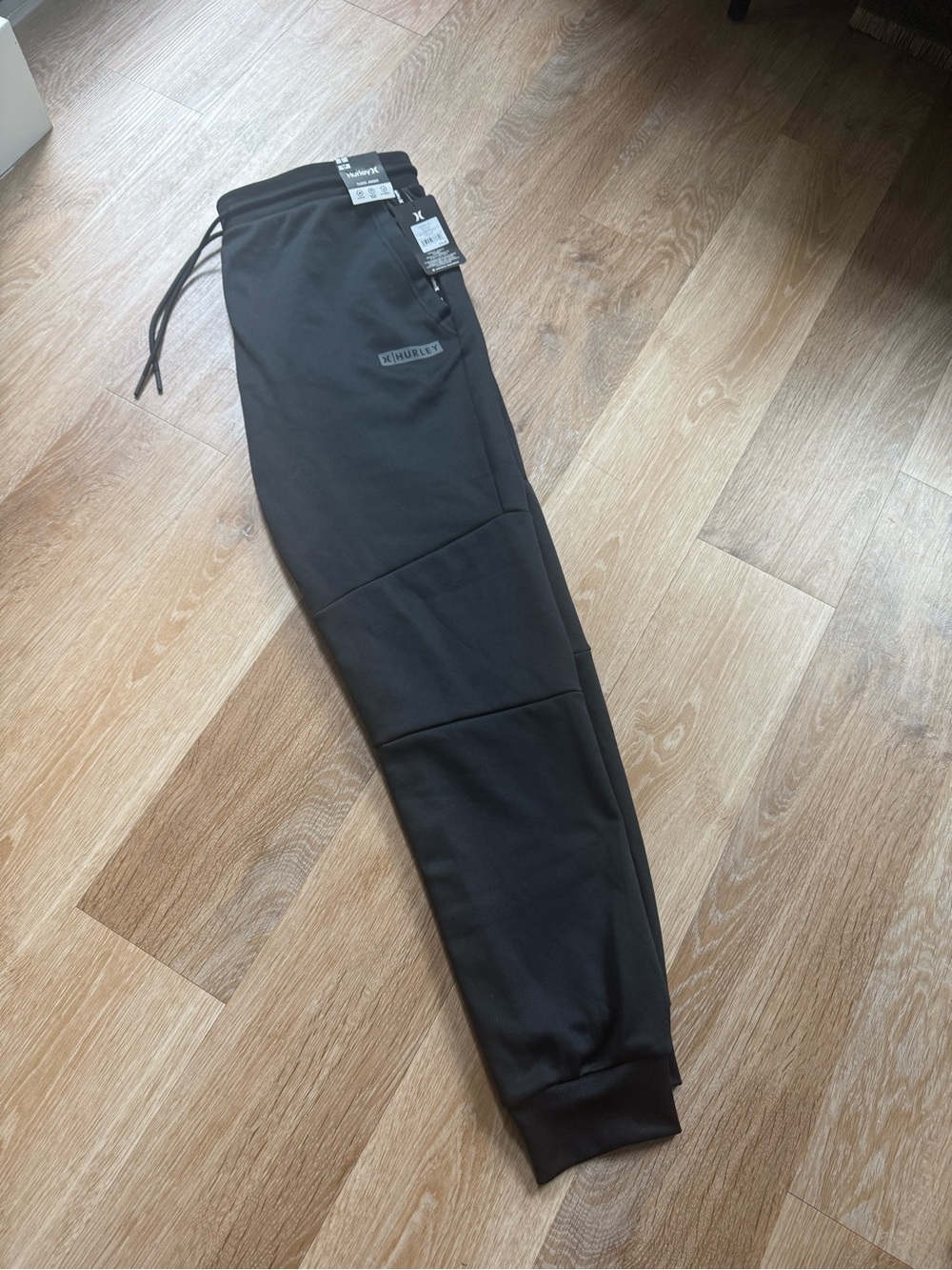 Hurley Black Men's Fleece Jogger Pants NWT
